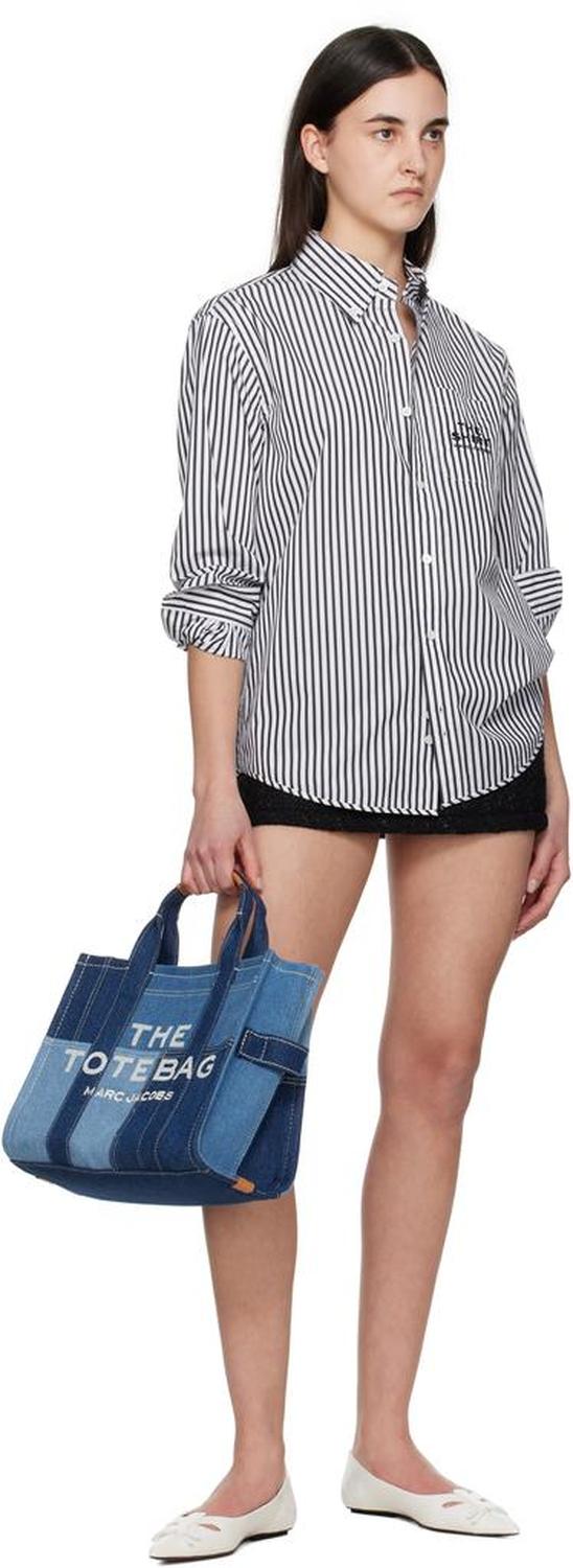 Blue 'The Denim Medium' Tote