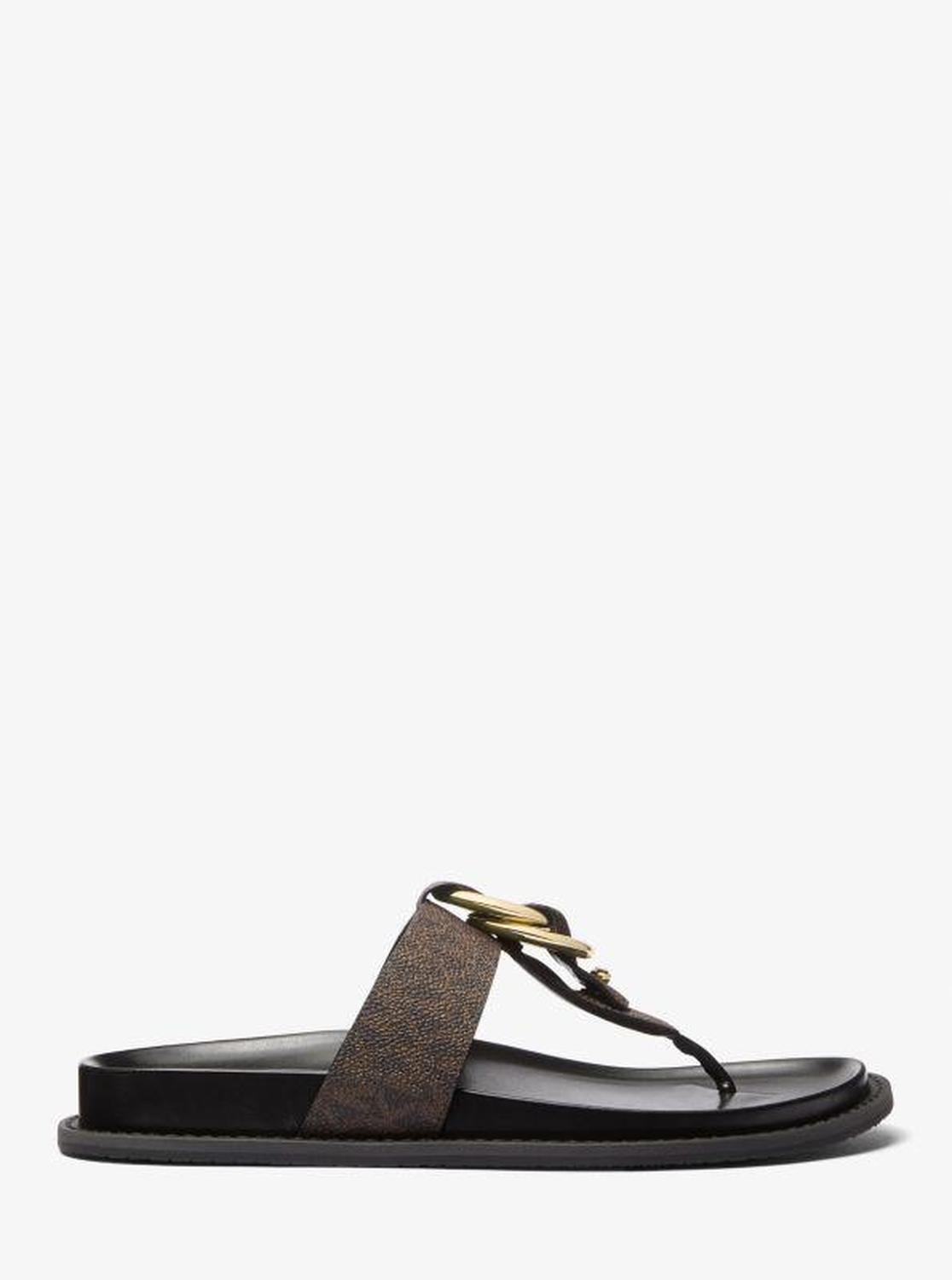 Jaden Signature Logo Thong Sandal