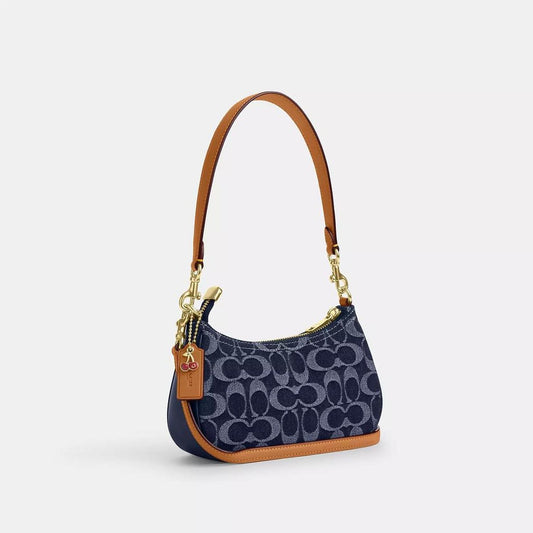 Teri Mini Crossbody Bag In Signature Denim