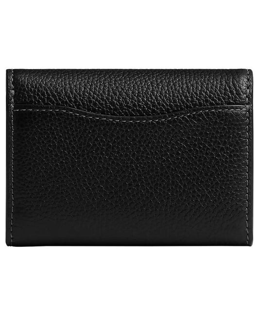 Women's Polished Essential Flap Card Case