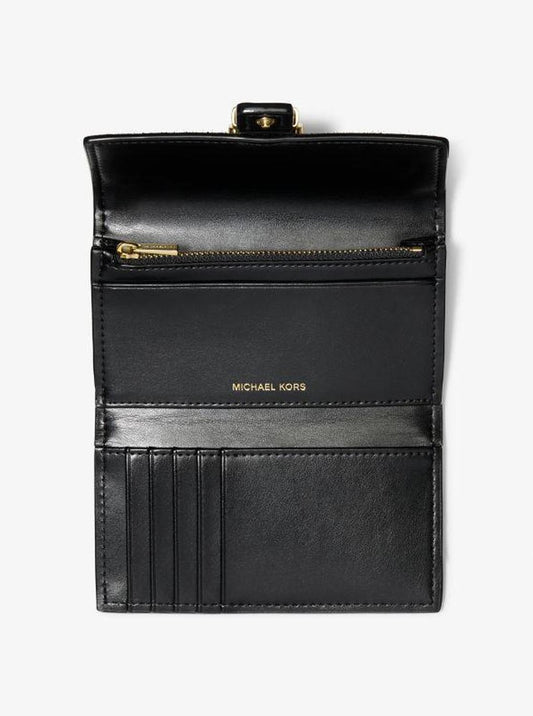 Nolita Medium Signature Logo Tri-Fold Wallet