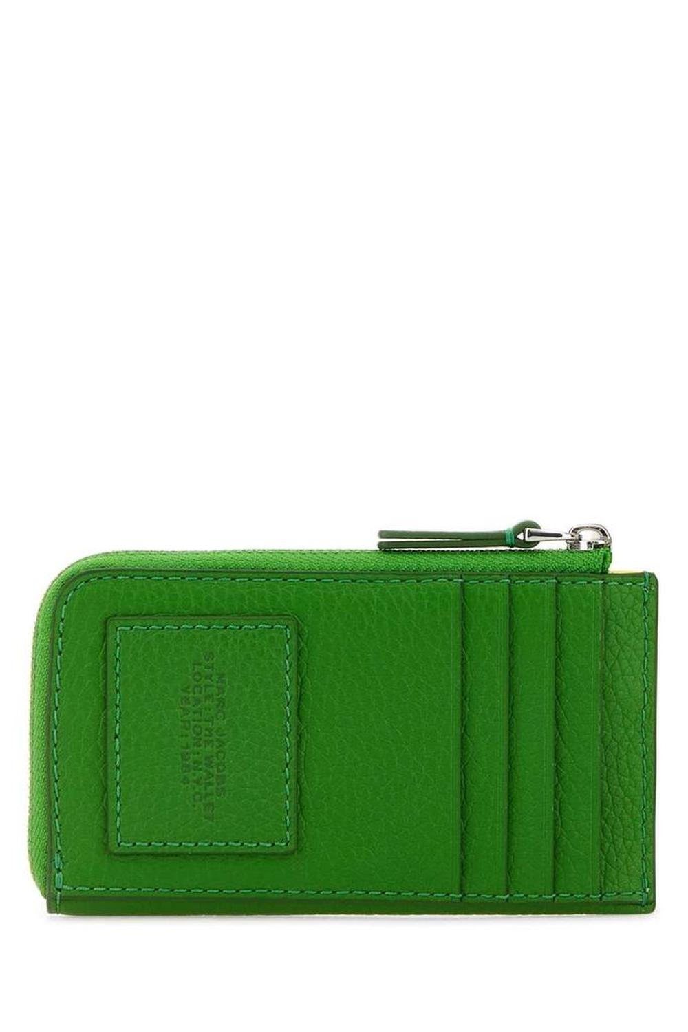 Marc Jacobs The Leather Top Zip Wallet
