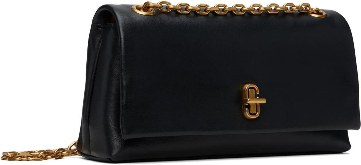 Black 'The Dual Chain Mini' Bag