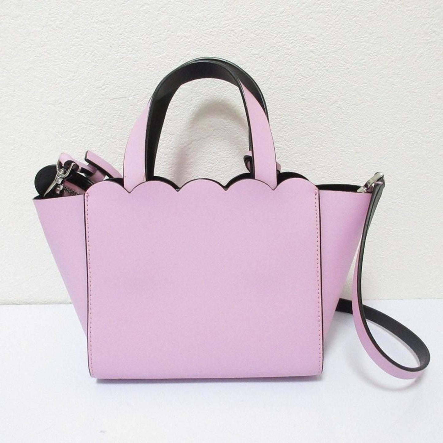 Leather Handbag Shoulder Bag (Pre-Owned)