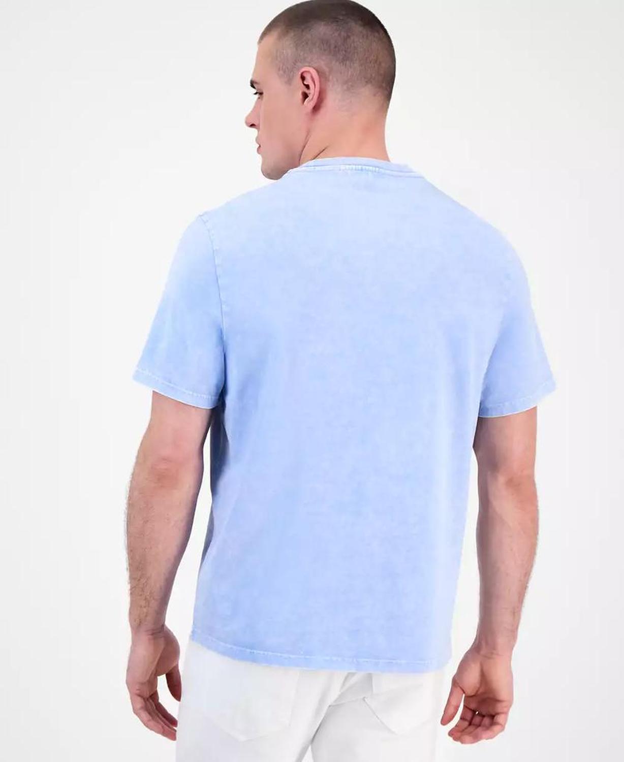 Men's Acid Washed Logo T-Shirt