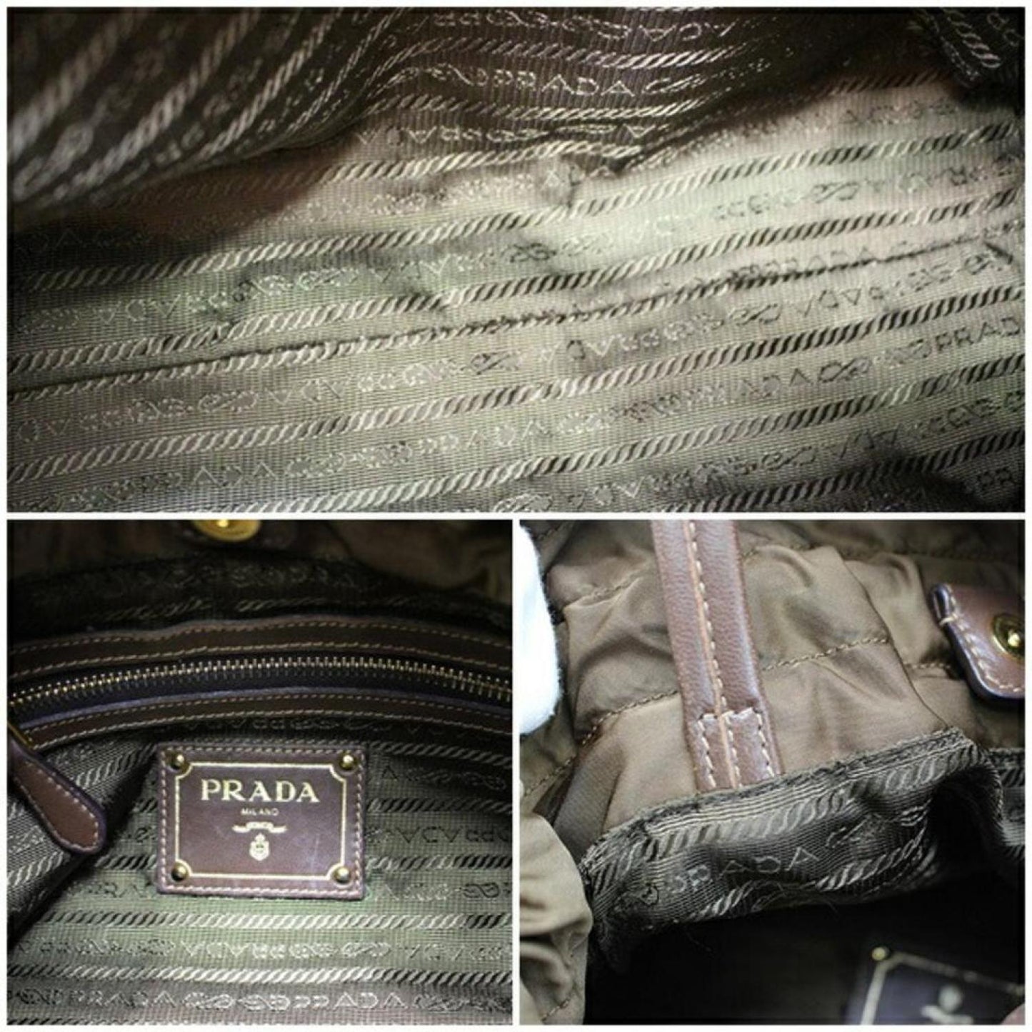 Prada Tessuto Synthetic Shoulder Bag (Pre-Owned)