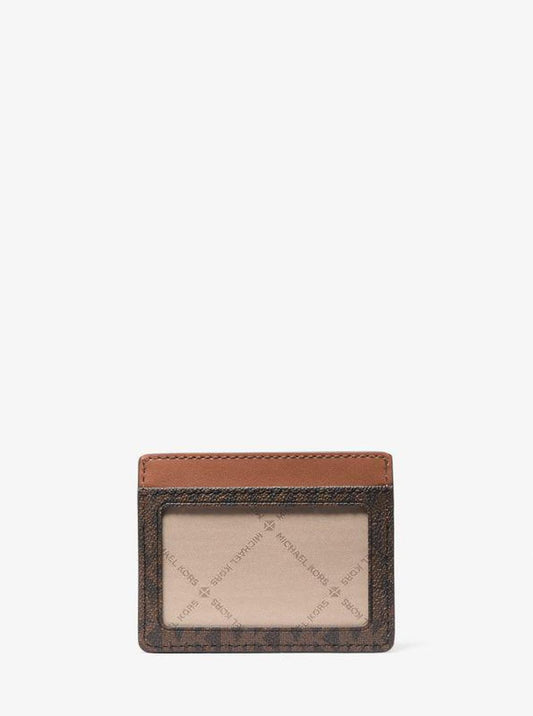 Jet Set Travel Large Logo and Leather Card Case