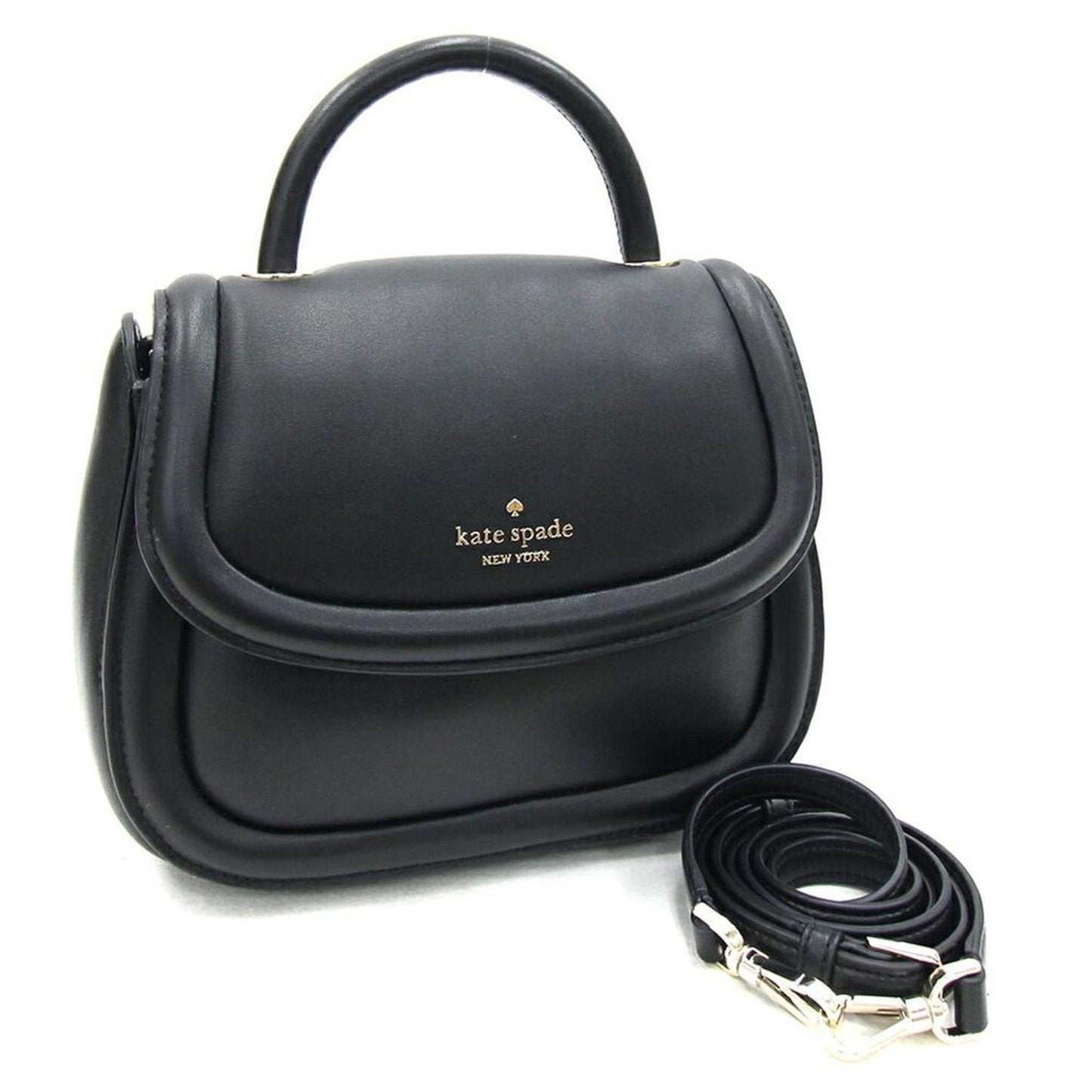 Leather Handbag Shoulder Bag (Pre-Owned)