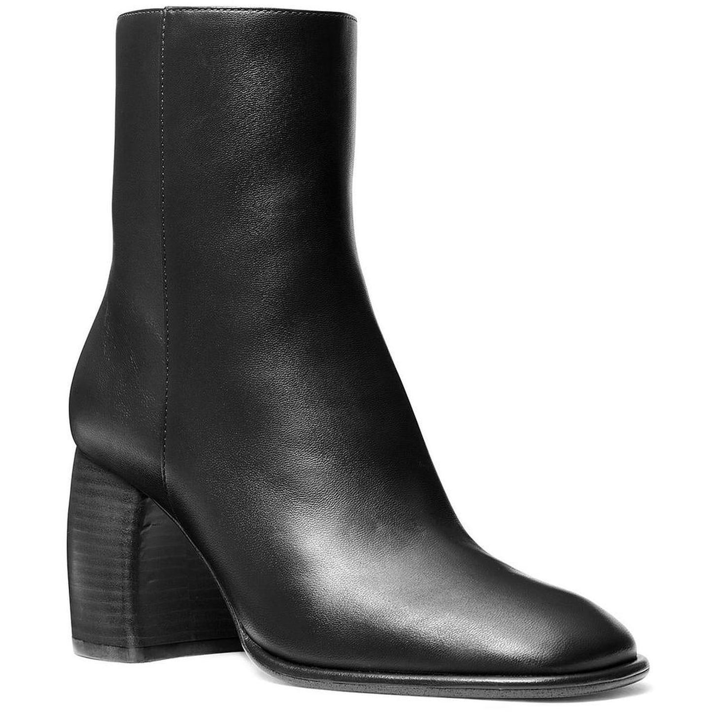 maude Womens Zip Up Slip On Ankle Boots