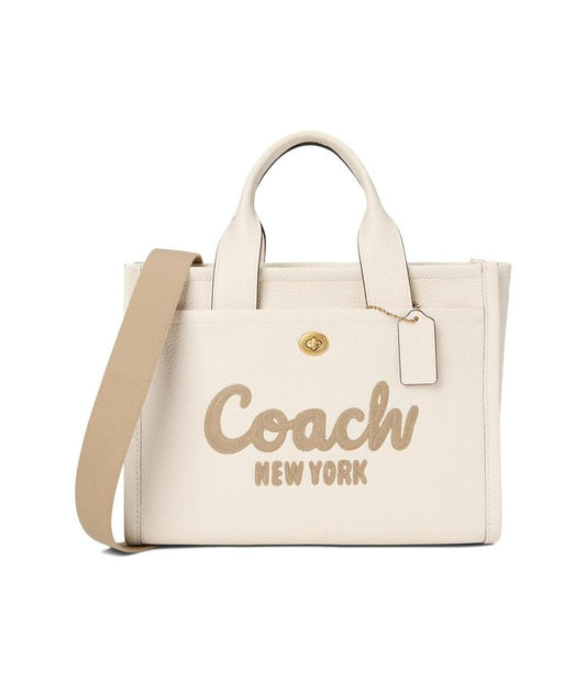 Bubble Leather Cargo Tote