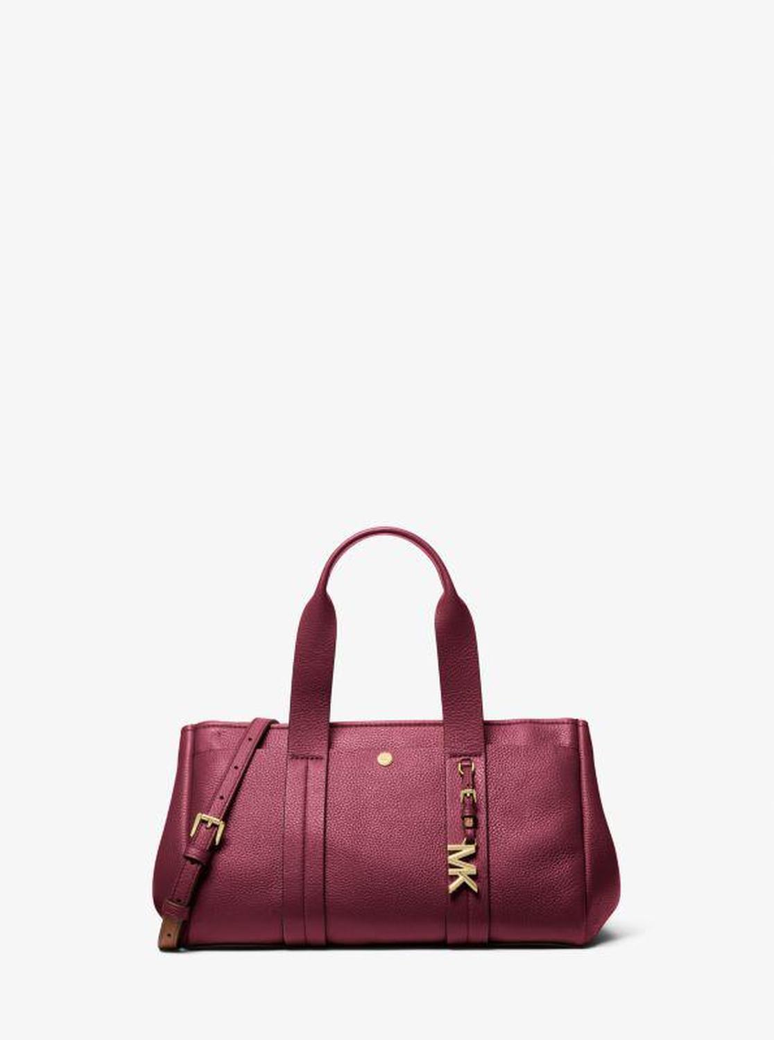 Romee Small Pebbled Leather Satchel