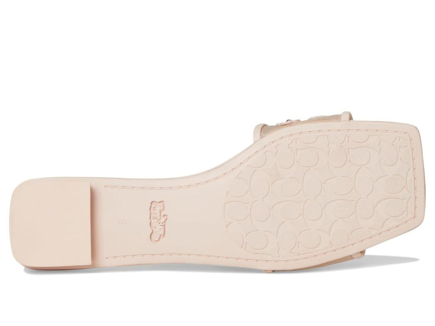 Flat Sandals With Tea Rose