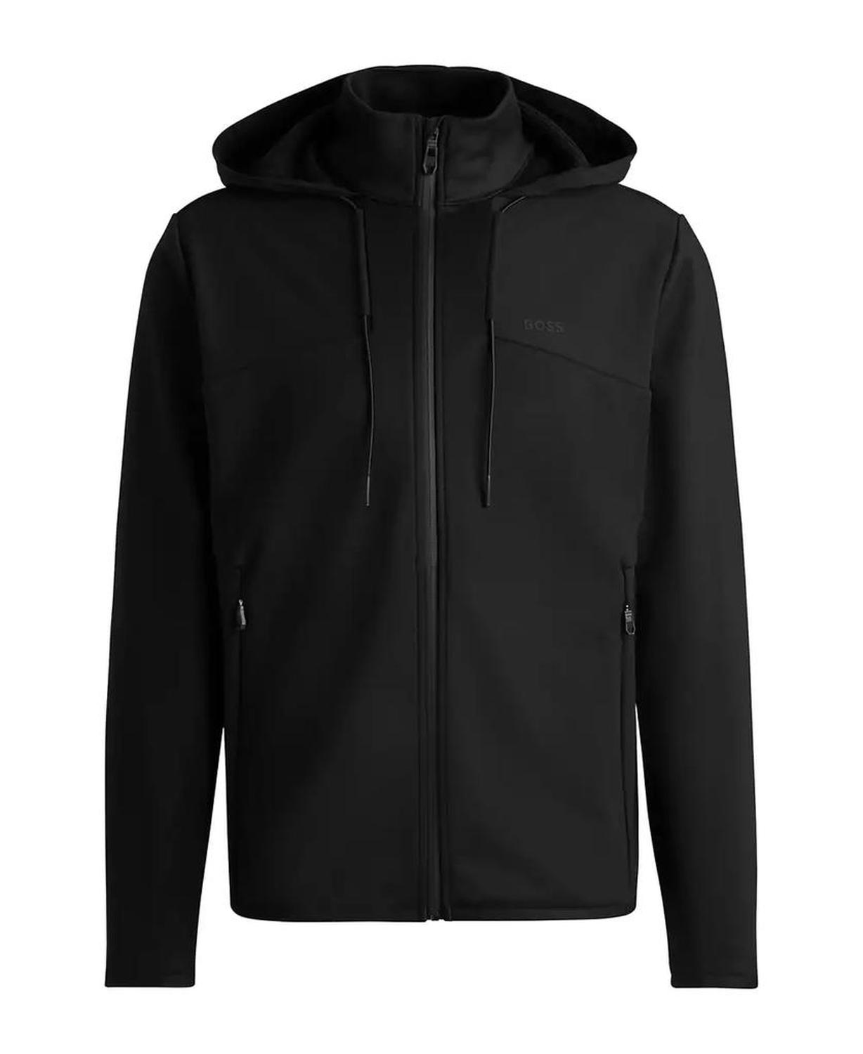 Men's Bonded-Fleece Zip-Up Hoodie