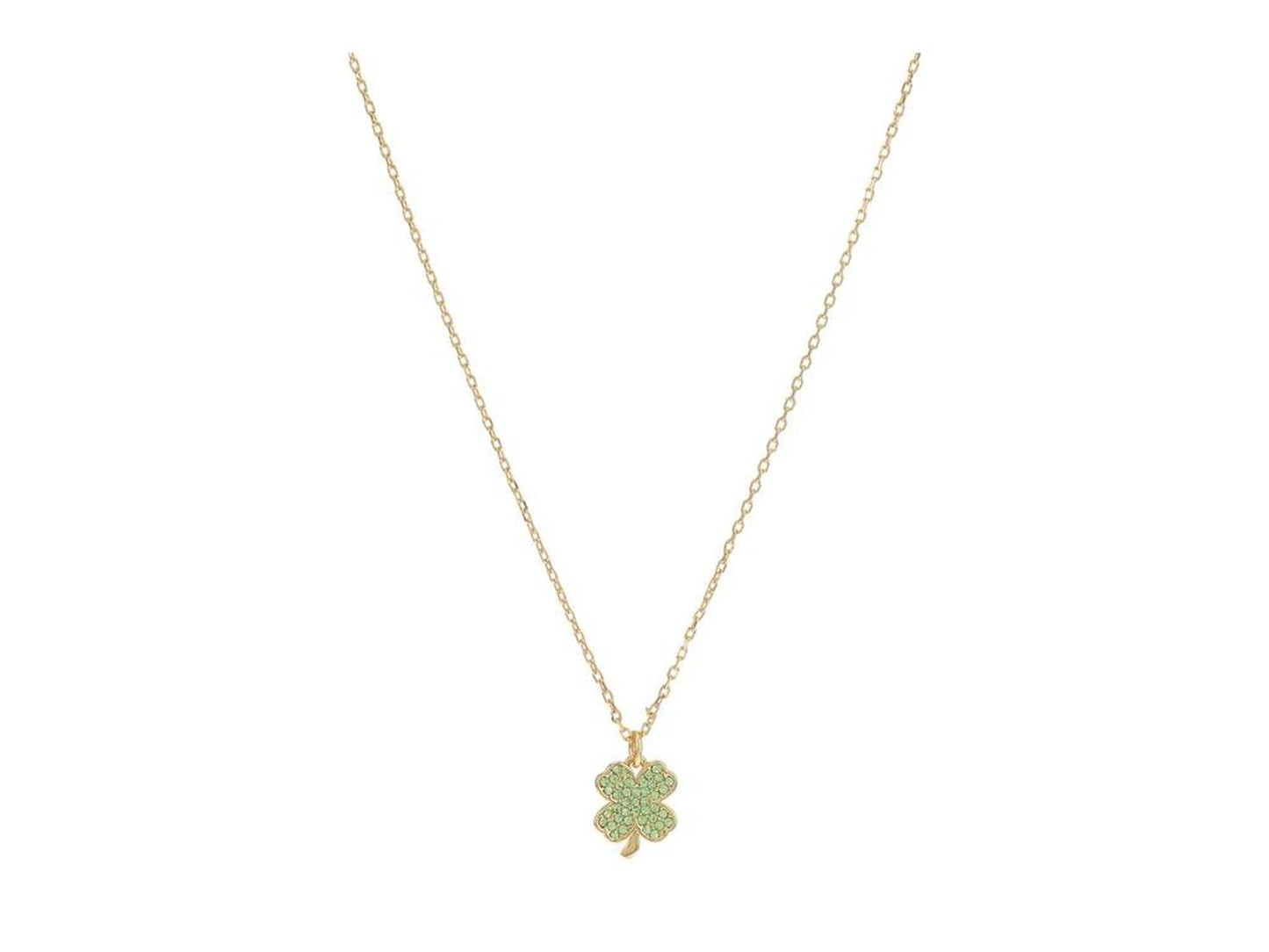 Pave Clover Pendant