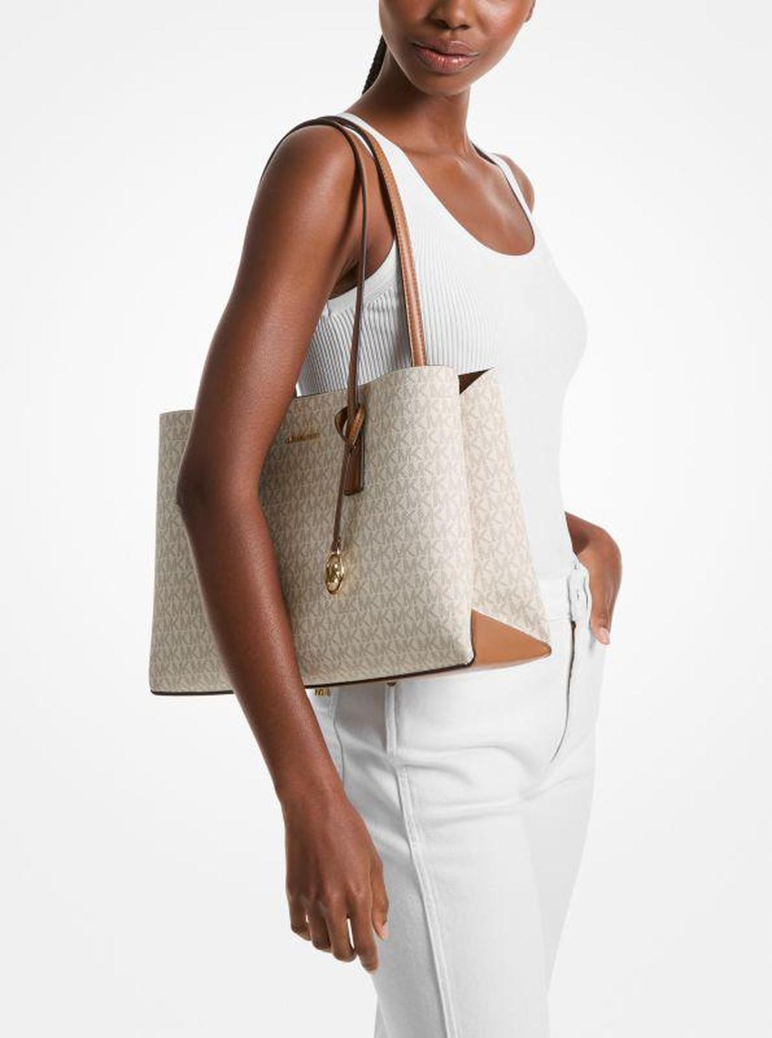 Ruthie Medium Signature Logo Tote Bag