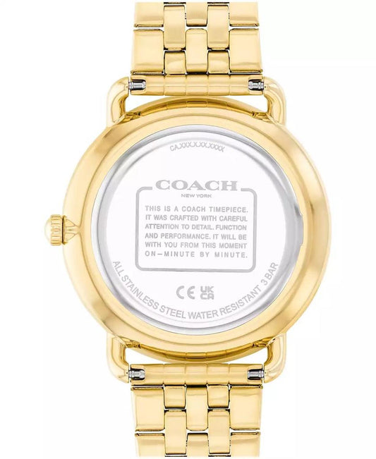 Men's Elliot Gold Tone Stainless Steel Bracelet Watch, 43mm