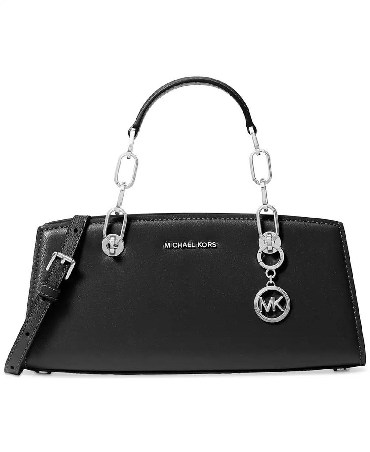 Cynthia Small East West Leather Satchel