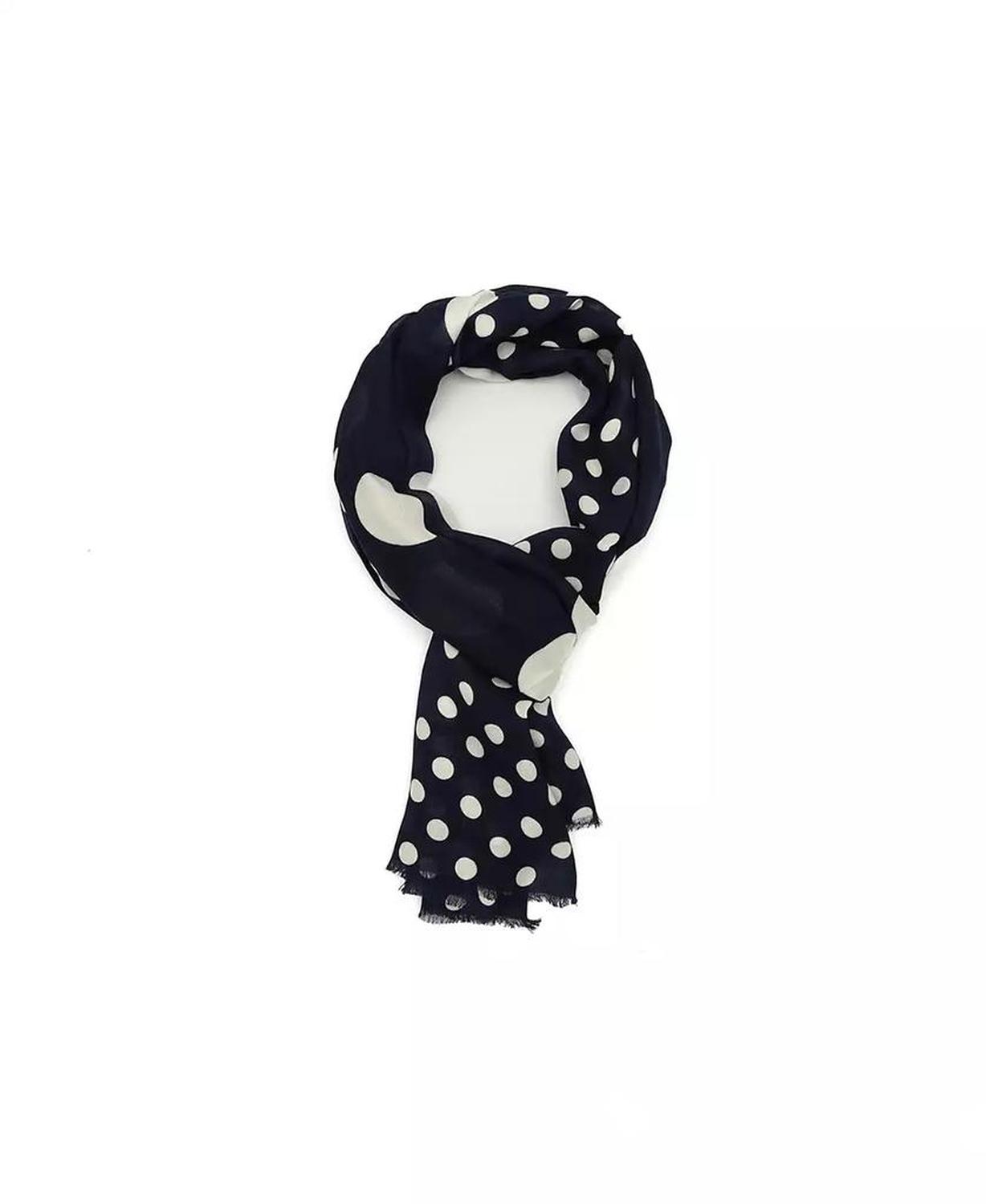 Women's Breezy Dot Viscose Oblong Scarf