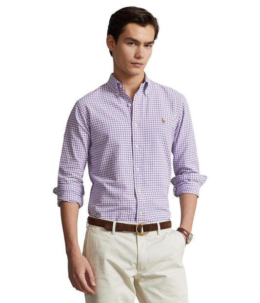 Classic Fit Gingham Oxford Shirt