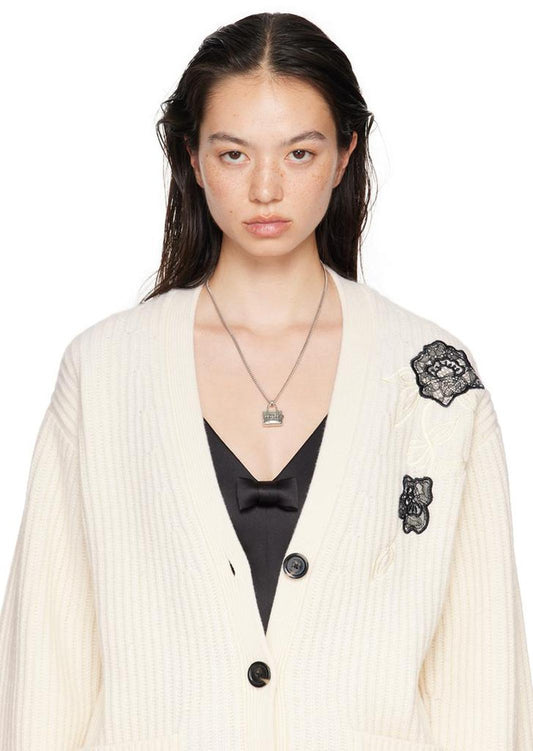 Silver 'The Tote Bag' Necklace