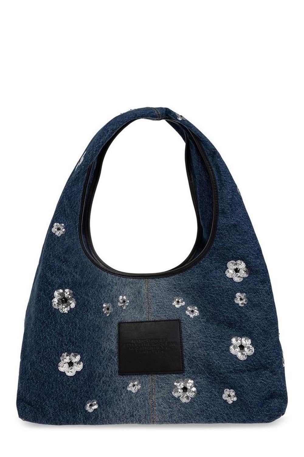 Marc Jacobs The Sequin Daisy Denim Sack Bag