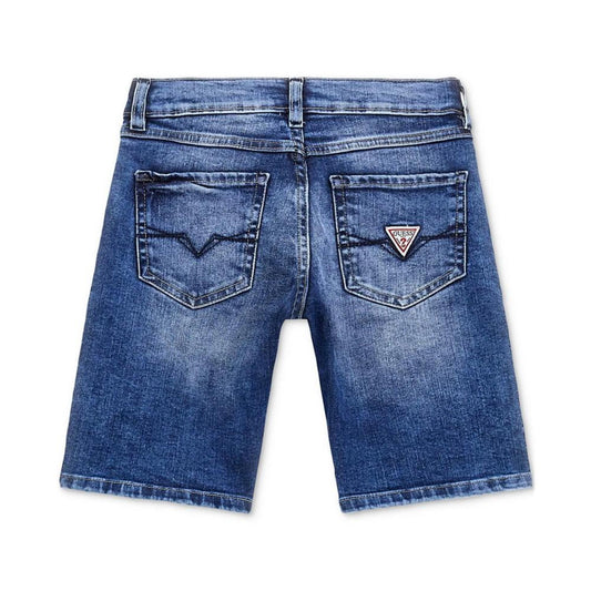 Big Boys Graffiti Denim Shorts