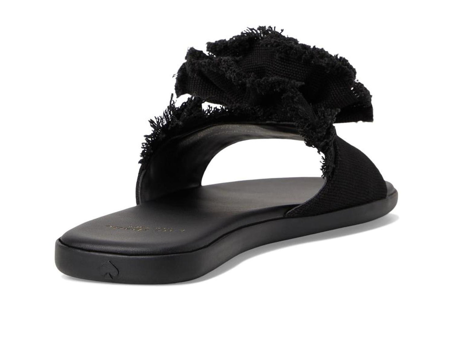 Flourish Canvas Flat Sandal