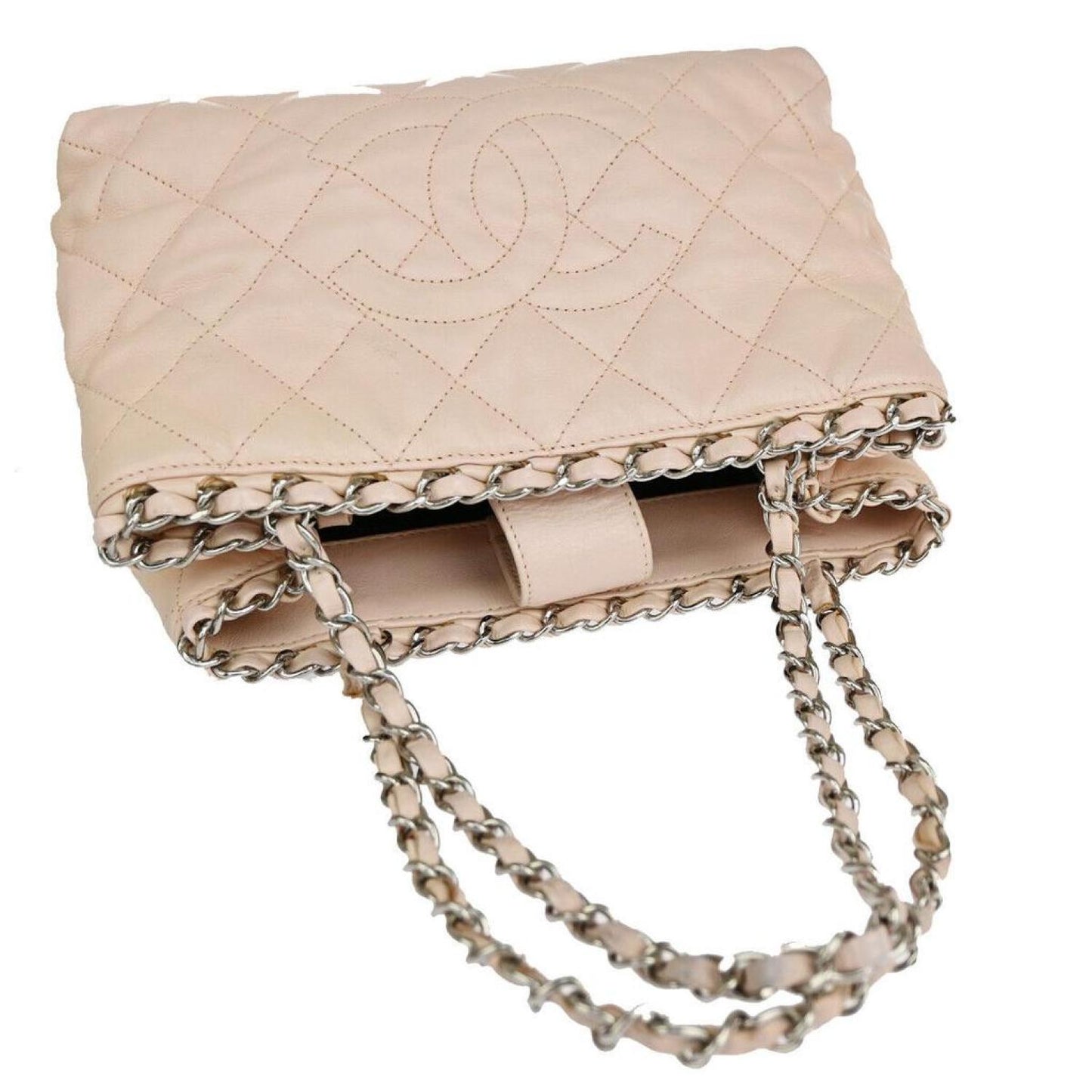 Chanel Cabas Leather Tote Bag (Pre-Owned)