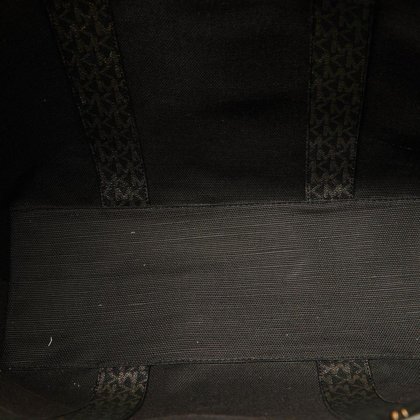 Michael Kors Signature Coated Canvas And Leather Eva Tote
