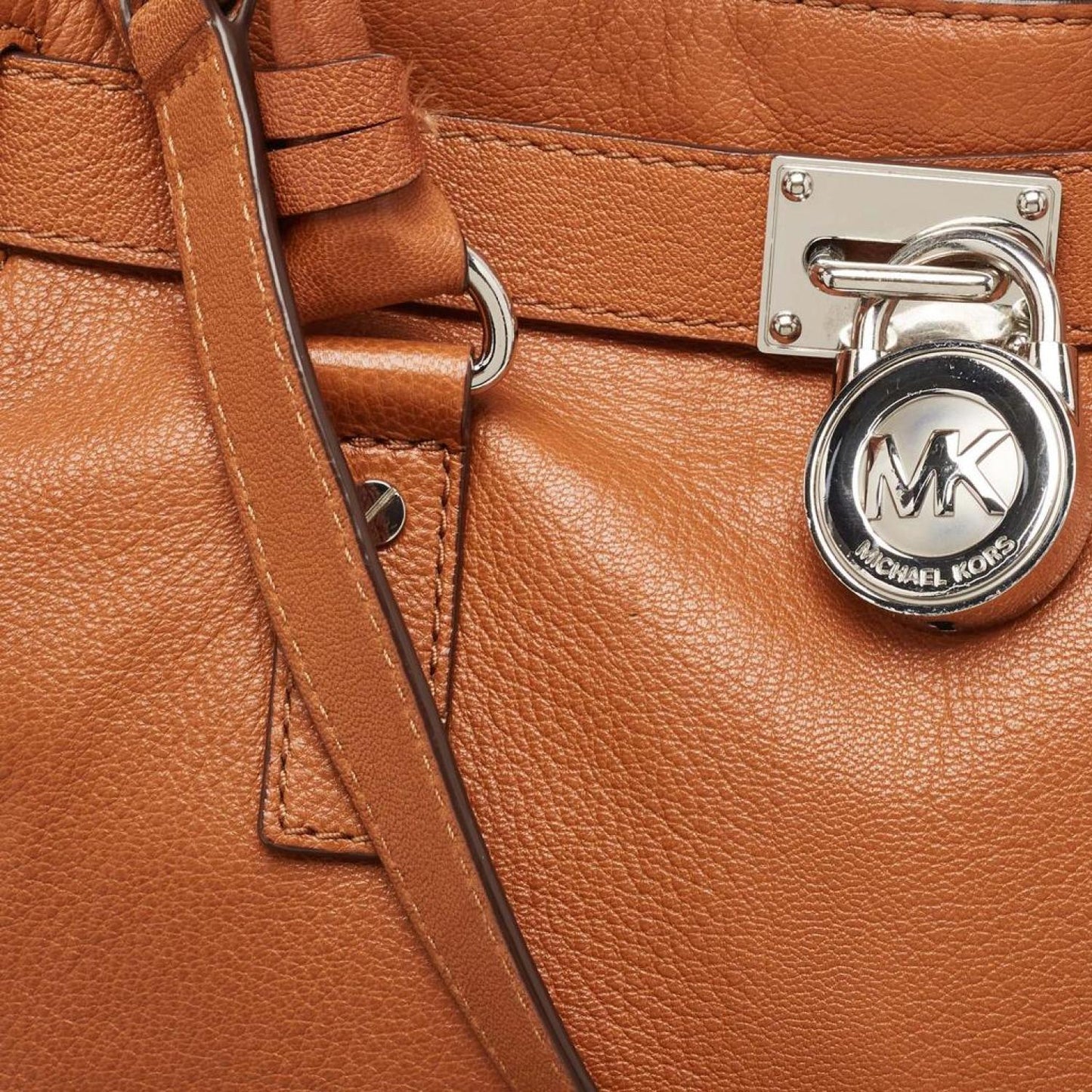 Michael Michael Kors Leather Large North South Hamilton Tote