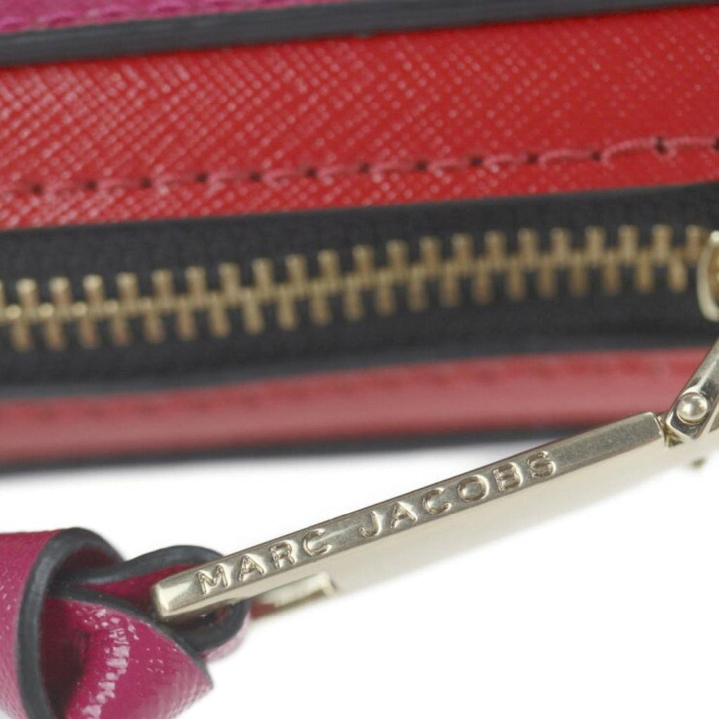 pink pink Color Leather Pochette Pouch Shoulder Bag (Pre-Owned)