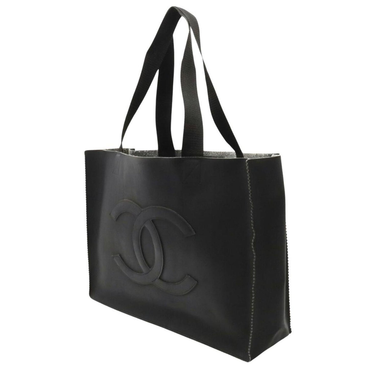 Chanel Shopping Rubber Tote Bag (Pre-Owned)