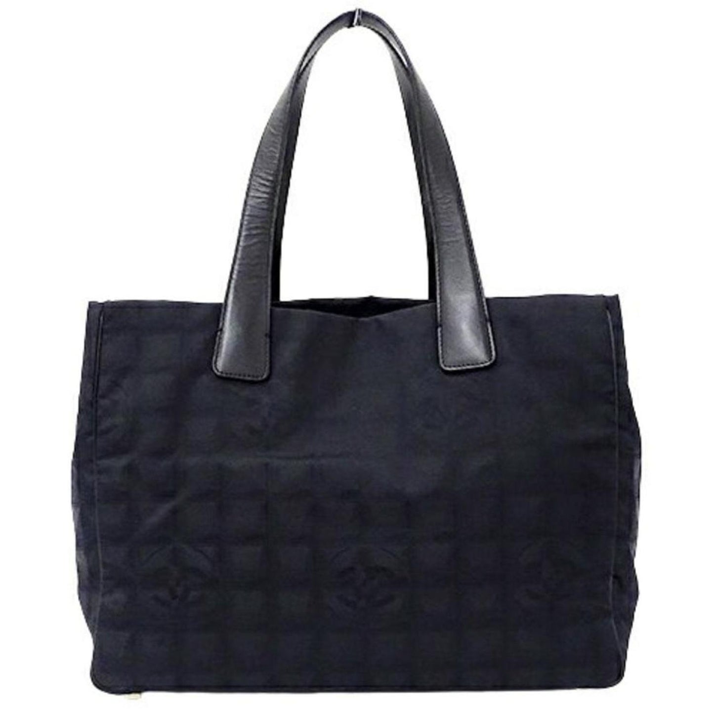 Chanel Travel Line Synthetic Tote Bag (Pre-Owned)