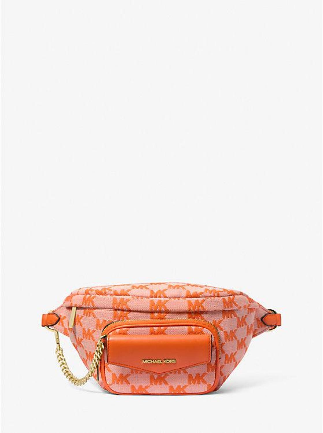 Maisie Large Logo Jacquard 2-in-1 Sling Pack