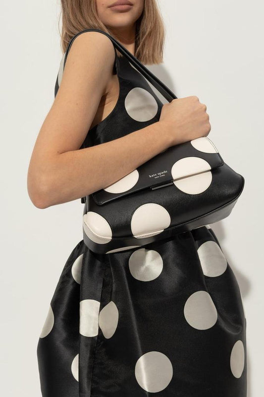 Kate Spade Polka Dot Flap Messenger