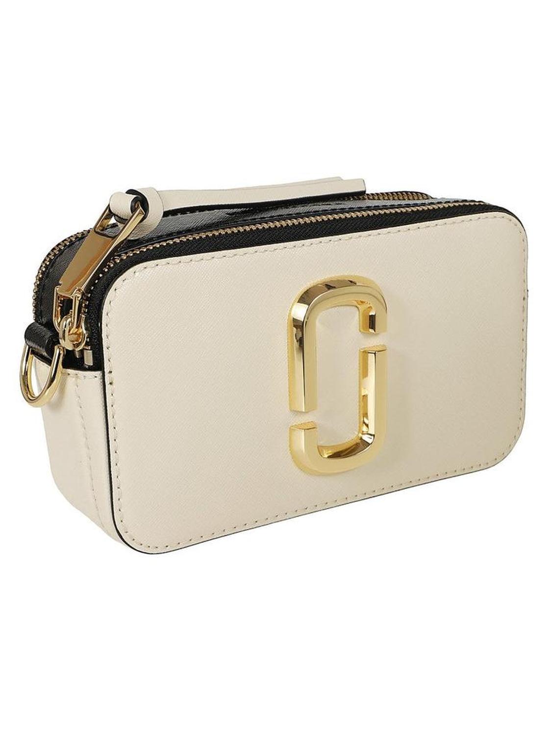 Compact Leather Snapshot Bag