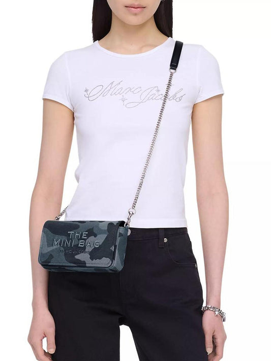 The Mini Camo Jacquard Crossbody Bag