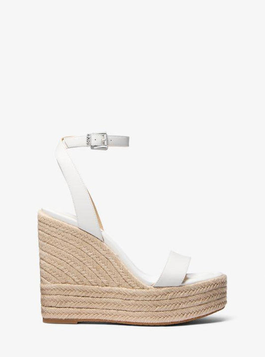 Leighton Leather Wedge Sandal