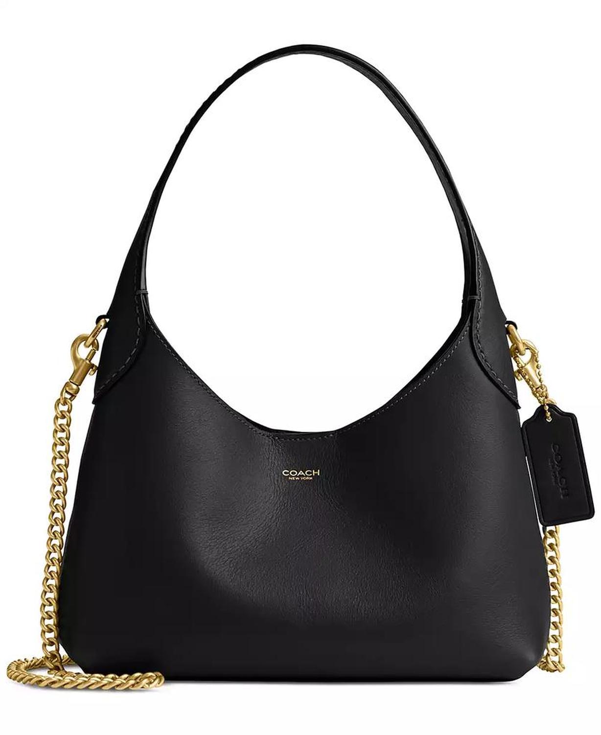 Small Leather Brooklyn Shoulder Bag 23