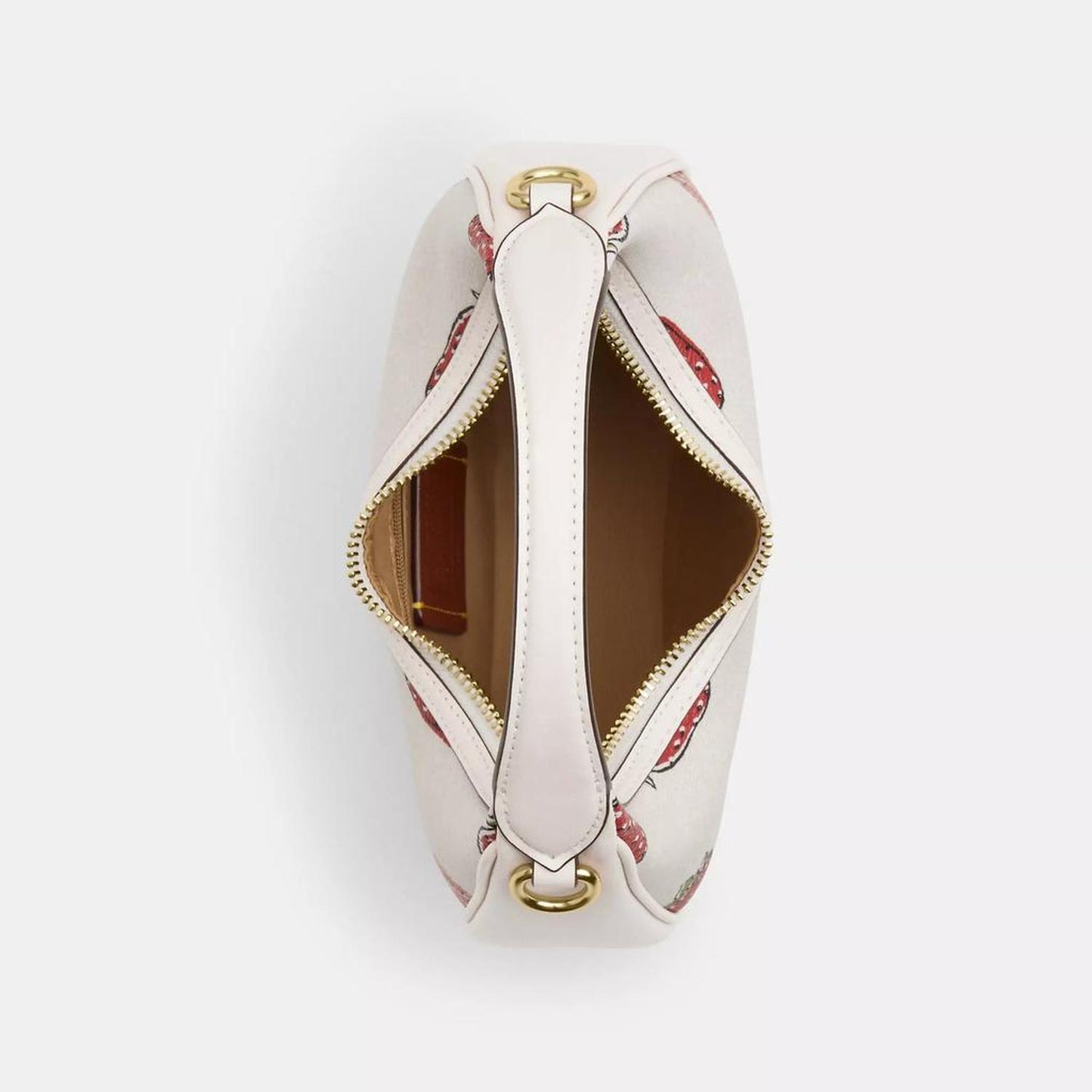 Carmen Mini Crossbody Bag With Strawberry Print