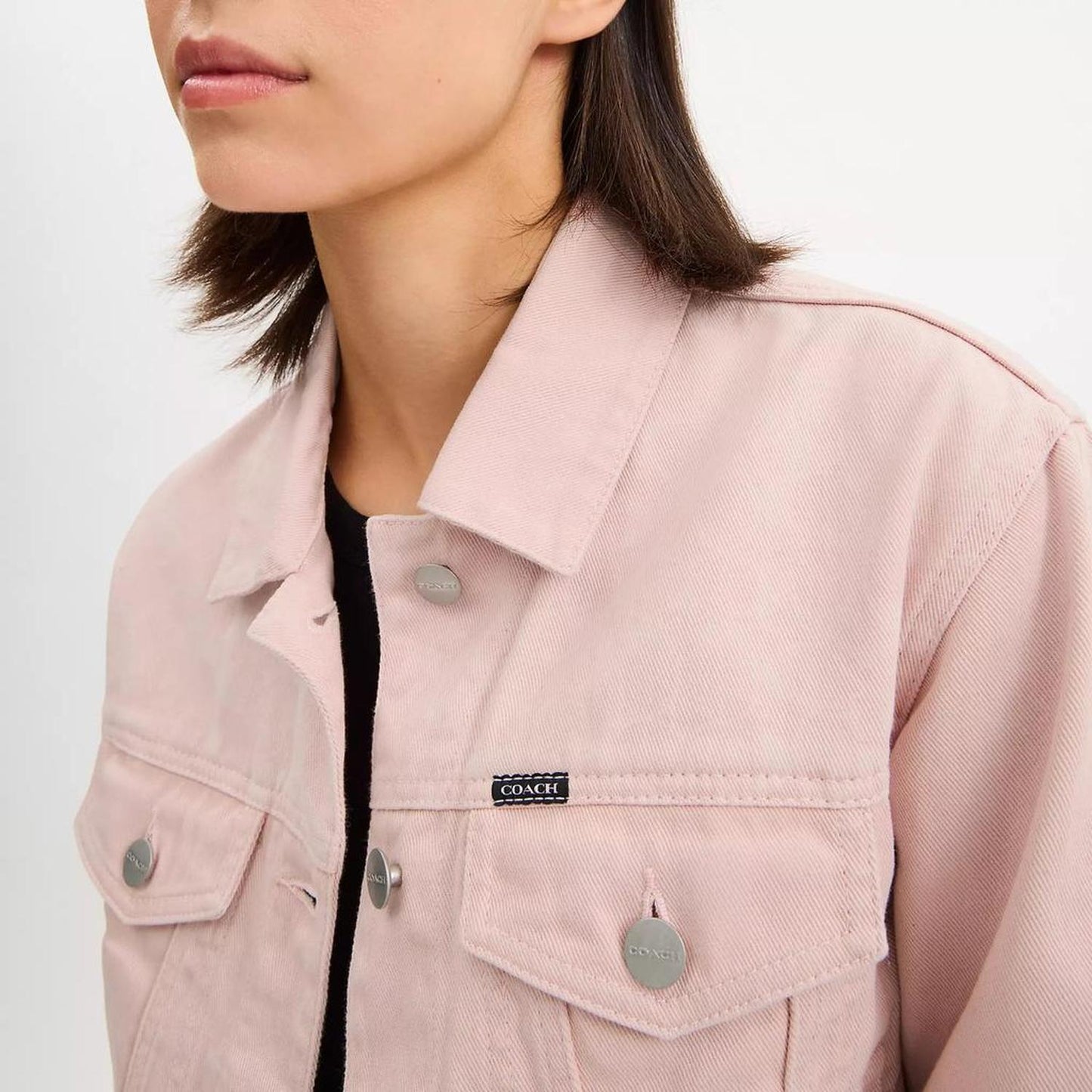 Colorful Signature Denim Jacket