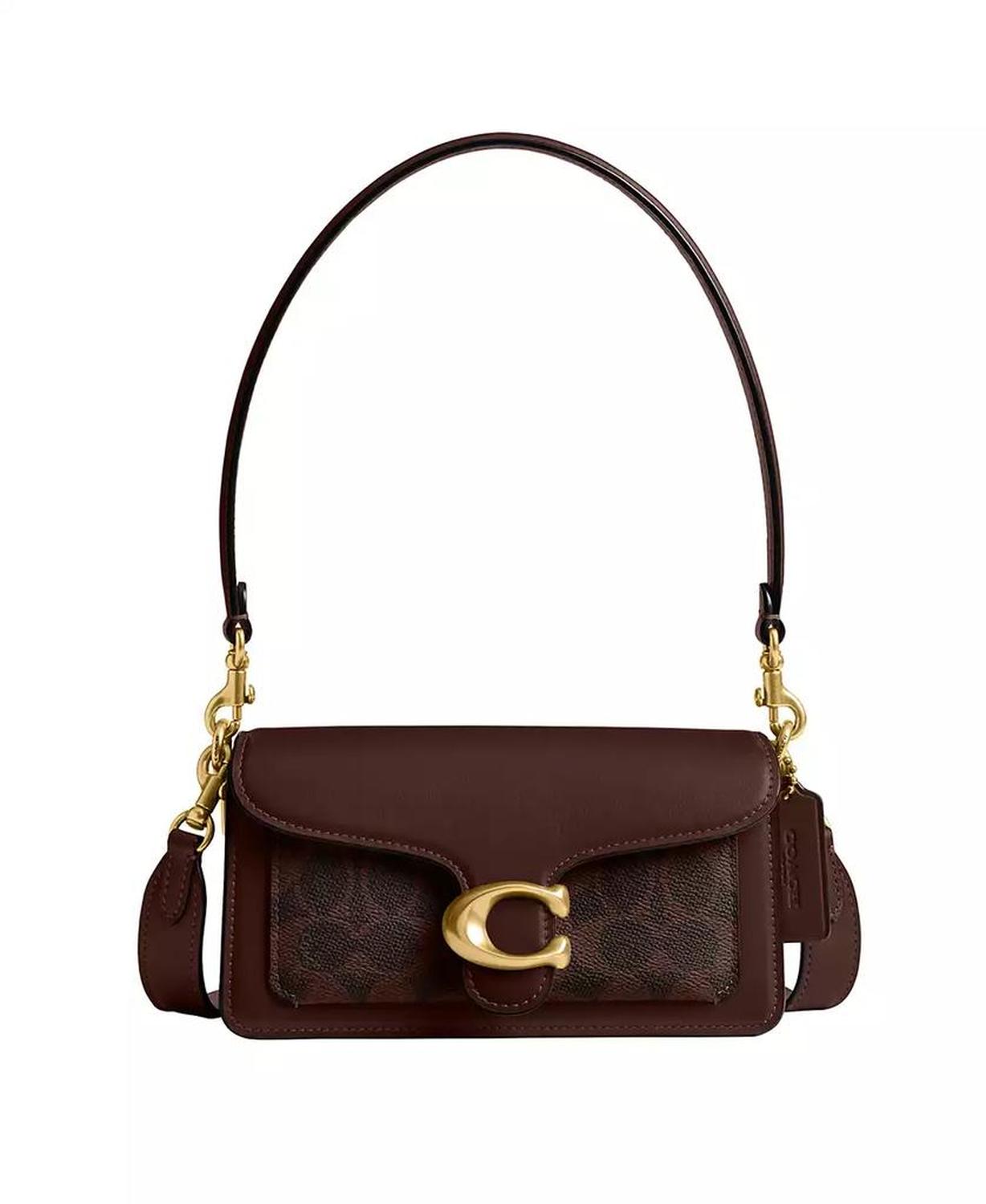 Tabby Small Canvas Signature Shoulder Bag 20