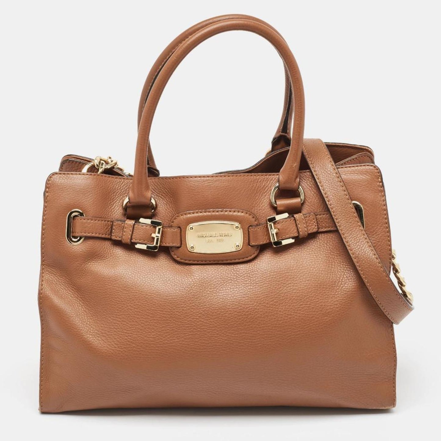Michael Kors Leather Hamilton Tote