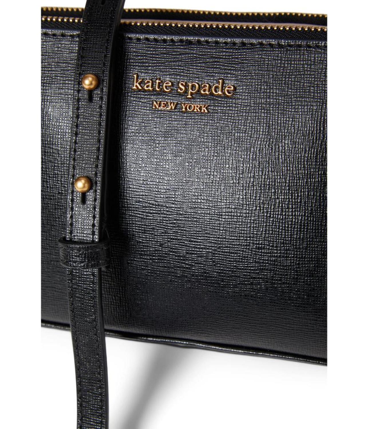 Morgan Saffiano Leather East/West Crossbody