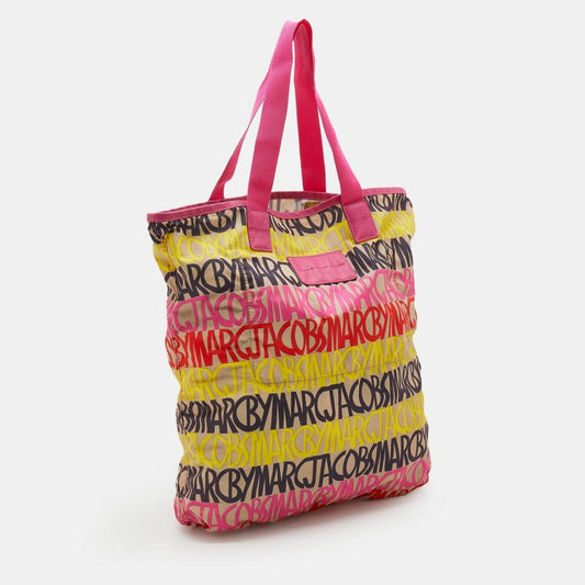 Marc By Marc Jacobs Multicolored Printed Nylon Tote
