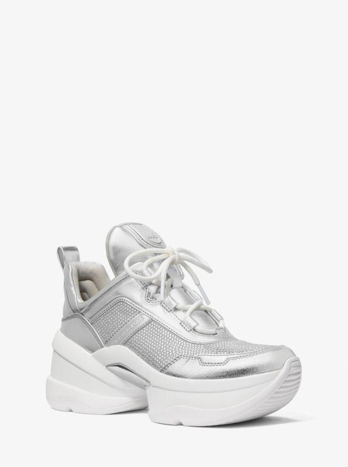 Olympia Crystal Embellished Trainer