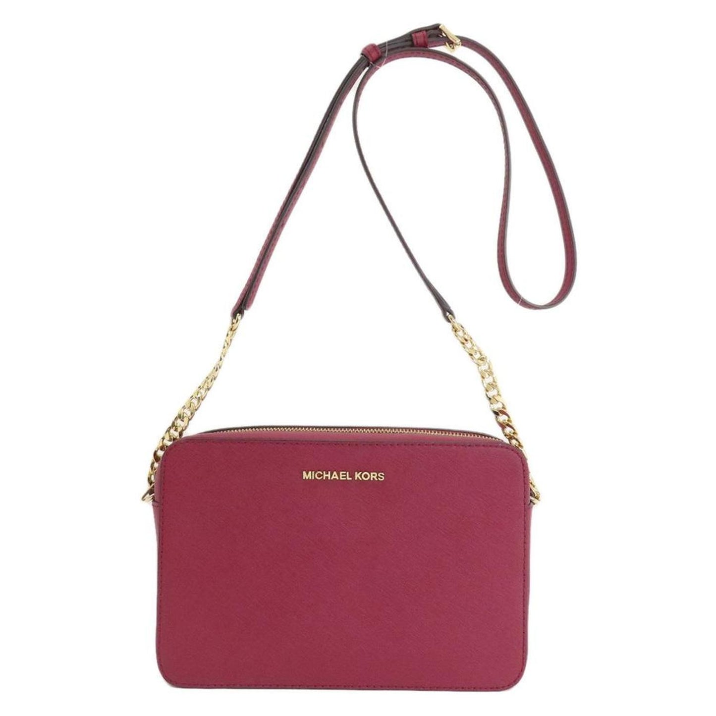 Michael Kors Jet Set Leather Shoulder Bag (Pre-Owned)