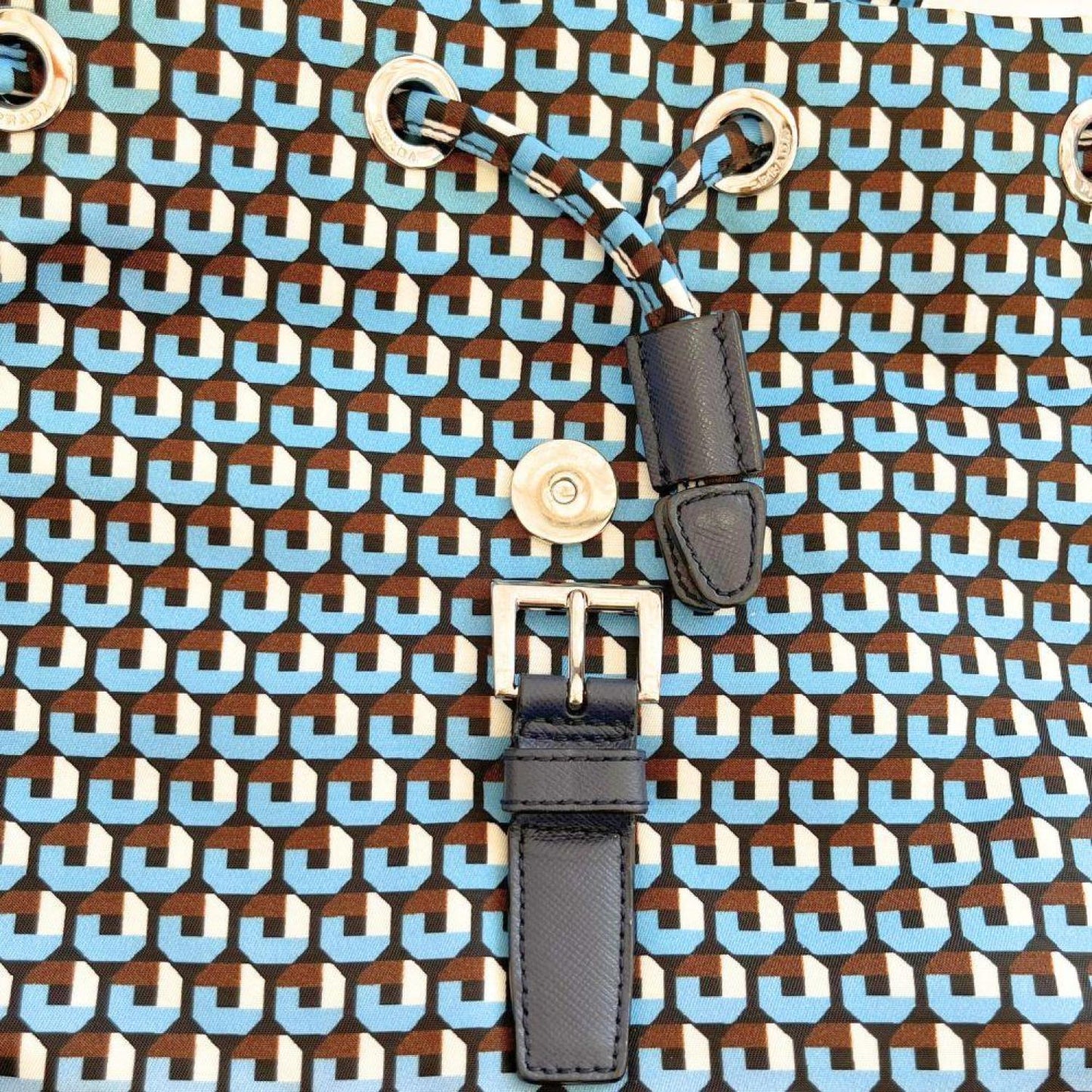 Prada Tessuto Synthetic Backpack Bag (Pre-Owned)