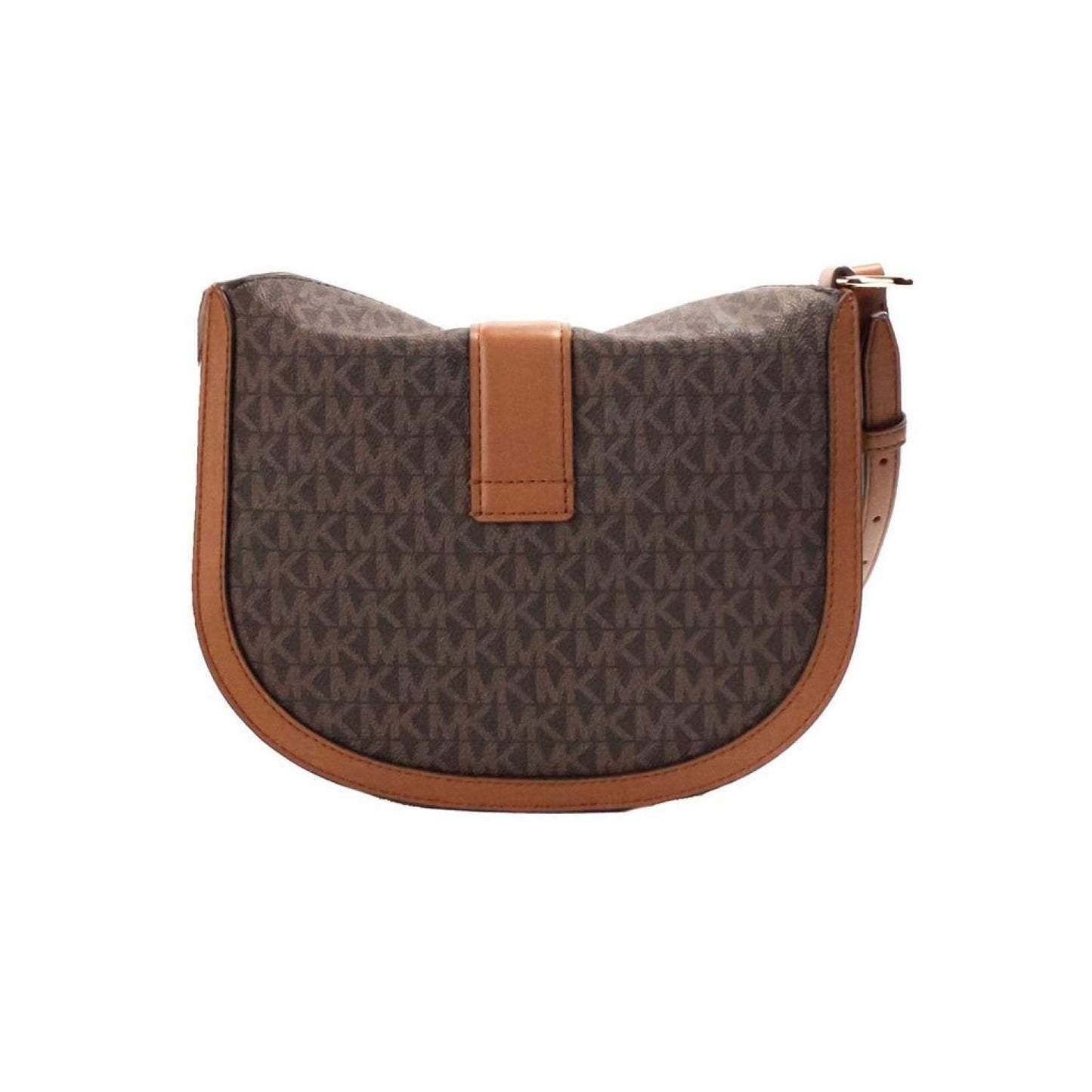 Michael Kors Gabby Small Signature PVC Foldover Hobo Crossbody Women's Bag