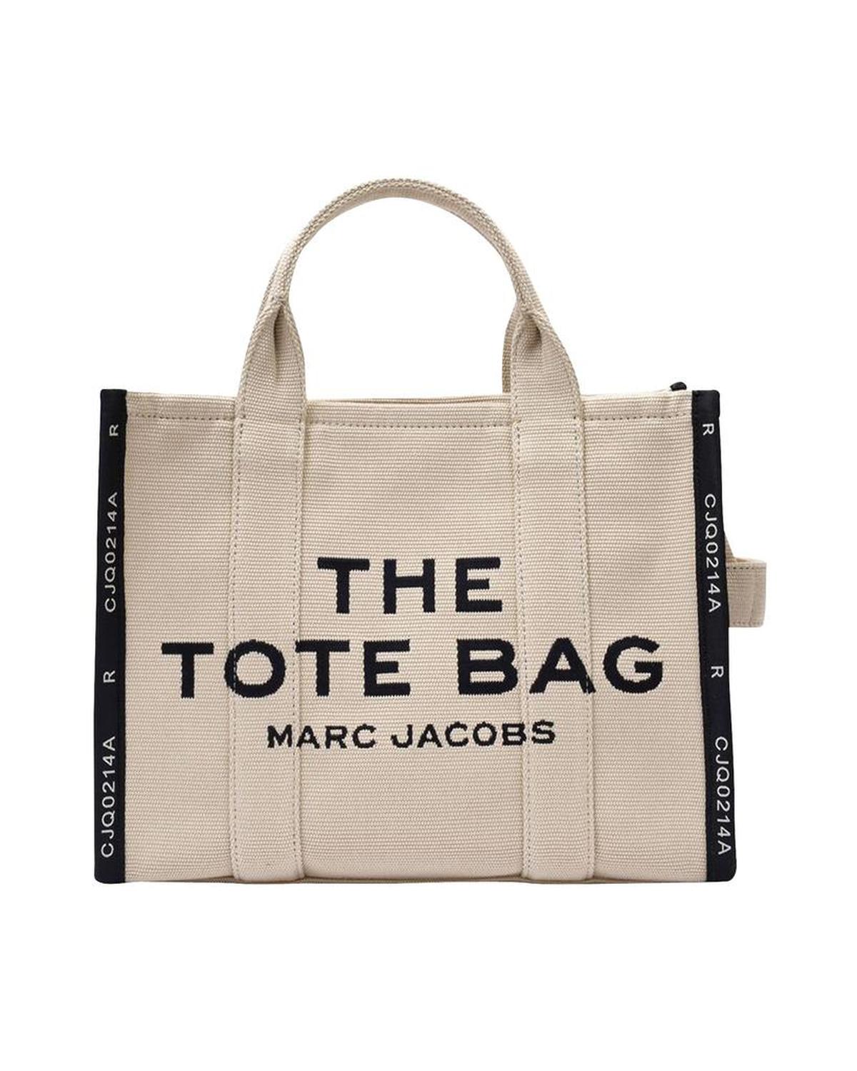 The Medium Tote Bag Jacquard - Marc Jacobs - Warm Sand - Cotton